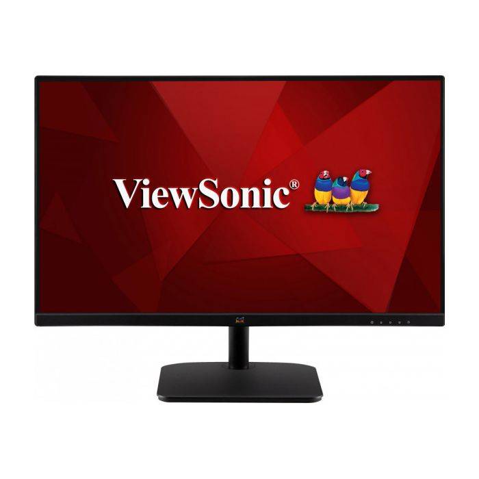 Viewsonic VA2432-MHD 24 Inch IPS Monitor, VGA, HDMI, Display Port, Full HD, 75Hz, 4ms, Freesync, Speakers, VESA, Black-PCR Business Solutions Ltd